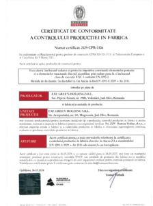 EGH_Certificat de conformitate EN 1090-2_ro